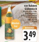 Glühpunsch im Angebot bei E center in Bornheim Glühpunsch Angebote von van Nahmen bei E center Bornheim für 3,49 €