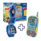 Smartphone éducatif + Montre-jeu interactive de Chase - VTECH en promo chez Carrefour Ivry-sur-Seine à 29,99 €