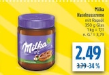 Haselnusscreme Angebote von Milka bei diska Chemnitz für 2,49 €