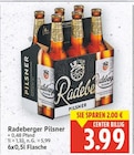 Pilsner von Radeberger im aktuellen E center Prospekt