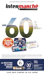 Prospectus Supermarchés Intermarché Express en cours, -60% DE REMISE IMMÉDIATE SUR LE 2ÈME, 16 pages, 28/10/2025 - 09/11/2025 Catalogue Supermarchés Intermarché Express en cours à Rennes et alentours, -60% DE REMISE IMMÉDIATE SUR LE 2ÈME, 16 pages, 28/10/2025 - 09/11/2025