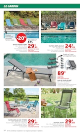 Promos Fauteuil Relaxation dans le catalogue "LES PRIX BAS du plein air" de Hyper U Fauteuil Relaxation en promo dans le catalogue Hyper U à la page 14