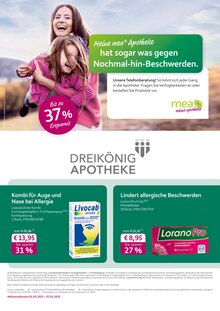 Aktueller mea - meine apotheke Prospekt "Unsere März-Angebote" Seite 1 von 6 Seiten