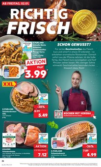 Schweinefleisch im Kaufland Prospekt "Aktuelle Angebote" mit 59 Seiten (Reutlingen)