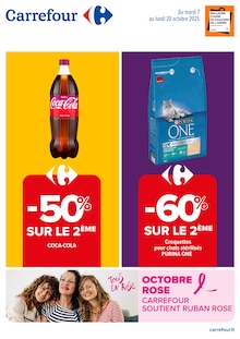 Prospectus Carrefour de la semaine "Carrefour" avec 1 pages, valide du 07/10/2025 au 20/10/2025 pour Annecy et alentours