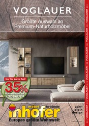 Aktueller Möbel Inhofer Möbel & Einrichtung Prospekt in Wolfegg und Umgebung, "VOGLAUER" mit 8 Seiten, 12.11.2025 - 29.11.2025