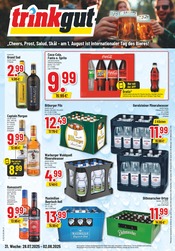 Aktueller Trinkgut Prospekt mit Bier, "Aktuelle Angebote", Seite 1
