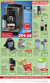 Kaffeevollautomat im aktuellen Kaufland Prospekt (Jena) Kaffeevollautomat im Kaufland Prospekt "KNĂśLLER" mit 61 Seiten (Jena)