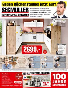 Pfanne im aktuellen Segmüller Prospekt (Heidelberg) Pfanne im Segmüller Prospekt "100 Jahre Segmüller" mit 6 Seiten (Heidelberg)