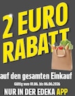 EDEKA Vilseck - 2 Euro Rabatt Angebot im Prospekt 2 Euro Rabatt bei EDEKA im Vilseck Prospekt für