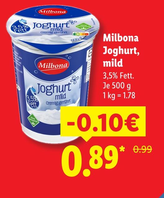 Joghurt mild