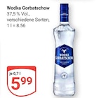 Wodka Angebote von Wodka Gorbatschow bei GLOBUS Braunschweig für 5,99 €