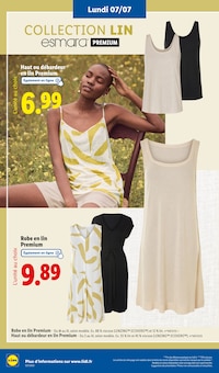 Promotion Coton dans le prospectus Lidl, valable du 03/07/2025 au 09/07/2025 Promo Coton dans le catalogue Lidl du moment à la page 62