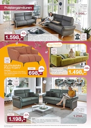 Bigsofa im Möbel Inhofer Prospekt "POLSTERMÖBEL" auf Seite 6