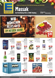 EDEKA Prospekt für Bamberg: "Wir lieben Lebensmittel!", 4 Seiten, 29.12.2025 - 03.01.2026