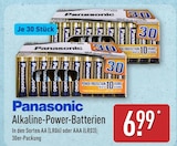 Alkaline-Power-Batterien von Panasonic für 6,99 € bei ALDI Nord im Angebot Alkaline-Power-Batterien von Panasonic im aktuellen ALDI Nord Prospekt