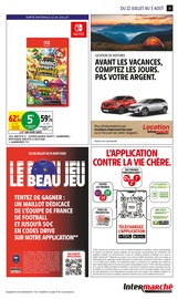 Nintendo Switch Angebote im Prospekt "34% EN AVANTAGE CARTE SUR UNE SÉLECTION DE PRODUITS" von Intermarché Nintendo Switch Angebote im Prospekt "34% EN AVANTAGE CARTE SUR UNE SÉLECTION DE PRODUITS" von Intermarché auf Seite 31