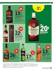 Whisky en promo dans le catalogue E.Leclerc à la page 7