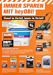 Aktueller OBI Prospekt mit Gartengeräte, "BIBERSTARK SPAREN", Seite 4