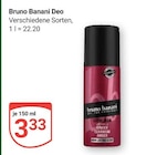 Deo Angebote von Bruno Banani bei GLOBUS Bensheim für 3,33 €