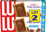 PETIT ECOLIER NAPPÉ AU CHOCOLAT AU LAIT LU - PETIT ECOLIER dans le catalogue Auchan Supermarché