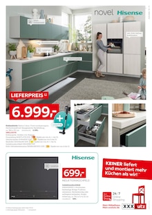 Kochfeld im XXXLutz Möbelhäuser Prospekt "NR.1 BEI KÜCHEN" mit 16 Seiten (Bonn)