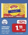 Aktuelles Eiernudeln Angebot bei combi in Paderborn ab 1,11 €