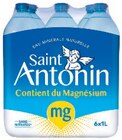 Eau minérale naturelle - SAINT ANTONIN en promo chez Super U Nantes à 1,79 €