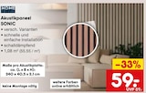 Aktuelles Akustikpaneel SONIC Angebot bei Netto Marken-Discount in Fürth ab 59,00 €
