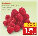 Netto Marken-Discount Bedburg - Himbeeren Angebot im Prospekt Himbeeren bei Netto Marken-Discount im Bedburg Prospekt für 1,99 €