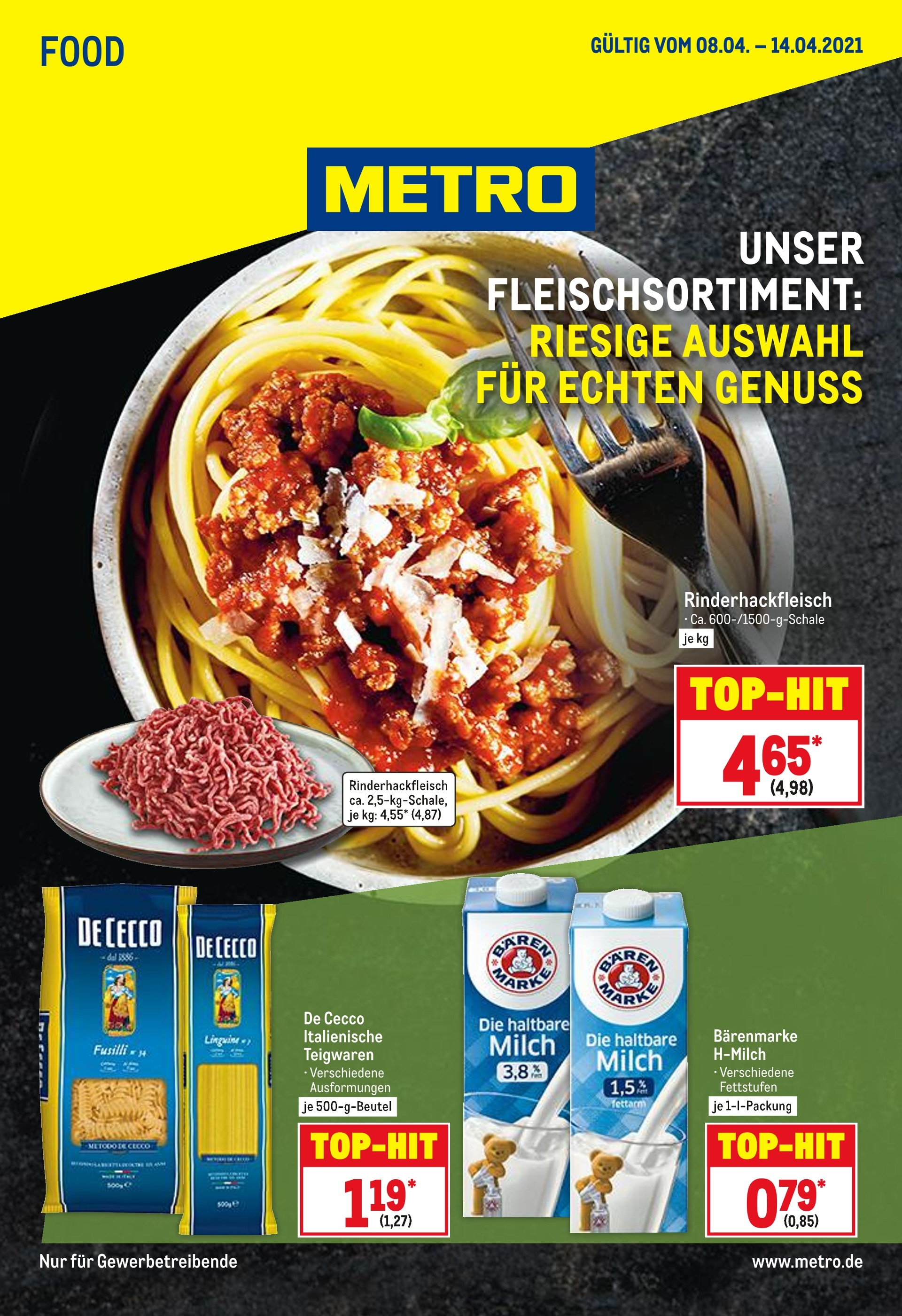 Metro Aktuelle Angebote im Prospekt vom Metro Cash and Carry Markt
