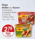 Brühen im V-Markt Prospekt Brühen von Maggi im aktuellen V-Markt Prospekt für 2,79 €