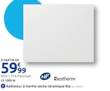Mr.Bricolage Montguyon - Promo Radiateur à inertie sèche céramique Ria Promo Radiateur à inertie sèche céramique Ria à 59,99 € dans le catalogue Mr.Bricolage à Montguyon