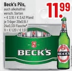 alkoholfreies Bier im Trinkgut Prospekt Pils von Beck's im aktuellen Trinkgut Prospekt für 11,99 €