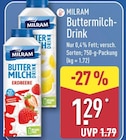 Buttermilch-Drink von MILRAM für 1,29 € bei ALDI Nord im Angebot Buttermilch-Drink von MILRAM im aktuellen ALDI Nord Prospekt