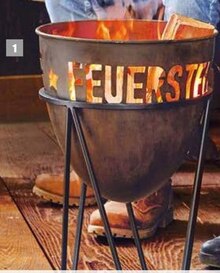 Feuerschale bei porta Möbel Feuerschale für 29,95 € bei porta Möbel im Prospekt "Zuhause ist da, wo Weihnachten am schönsten ist!"