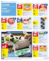 Prix et réduction Fromage de brebis dans le prospectus Carrefour en cours Offre Fromage de brebis dans le catalogue Carrefour du moment à la page 28