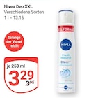 Deo XXL im Angebot bei GLOBUS in Saarbrücken Deo XXL Angebote von Nivea bei GLOBUS Saarbrücken für 3,29 €