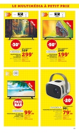 Tv Led Angebote im Prospekt "LES PRIX BAS Spécial rentrée" von Hyper U Tv Led Angebote im Prospekt "LES PRIX BAS Spécial rentrée" von Hyper U auf Seite 49