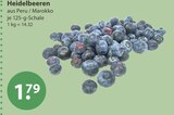 Heidelbeeren im aktuellen V-Markt Prospekt für 1,79 €