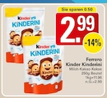 Kinder Kinderini Angebote von Ferrero bei WEZ Minden für 2,99 €