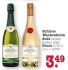 Sekt von Schloss Wachenheim für 3,49 € bei E center im Angebot Sekt von Schloss Wachenheim im aktuellen E center Prospekt