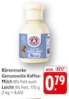Genussvolle Kaffee-Milch 8% Fett bei EDEKA im Laudenbach Prospekt für 0,79 €