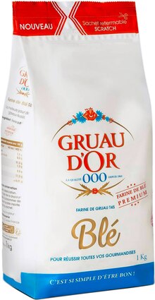 Aide À La Cuisine - Gruau d'Or dans le catalogue Supermarchés Match Farine de blé - Gruau d'Or à 0,80 € en promo chez Supermarchés Match