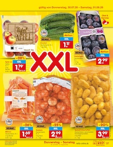 Äpfel im aktuellen Netto Marken-Discount Prospekt (Duisburg) Äpfel im Netto Marken-Discount Prospekt "Aktuelle Angebote" mit 71 Seiten (Duisburg)