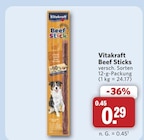 Beef Sticks Angebote von Vitakraft bei combi Celle für 0,29 €