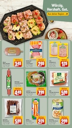 Brühwurst Angebot & Preis im aktuellen REWE Prospekt Brühwurst Angebot im aktuellen REWE Prospekt auf Seite 10