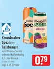 Spezi oder Fassbrause im Angebot bei famila Nordost in Ribnitz-Damgarten Spezi oder Fassbrause Angebote von Krombacher bei famila Nordost Ribnitz-Damgarten für 0,79 €