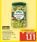 Gurkenwürfel von Spreewaldhof im aktuellen E center Prospekt