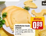 Holländischer Gouda mittelalt im Angebot bei REWE in Herne Holländischer Gouda mittelalt Angebote bei REWE Herne für 0,89 €